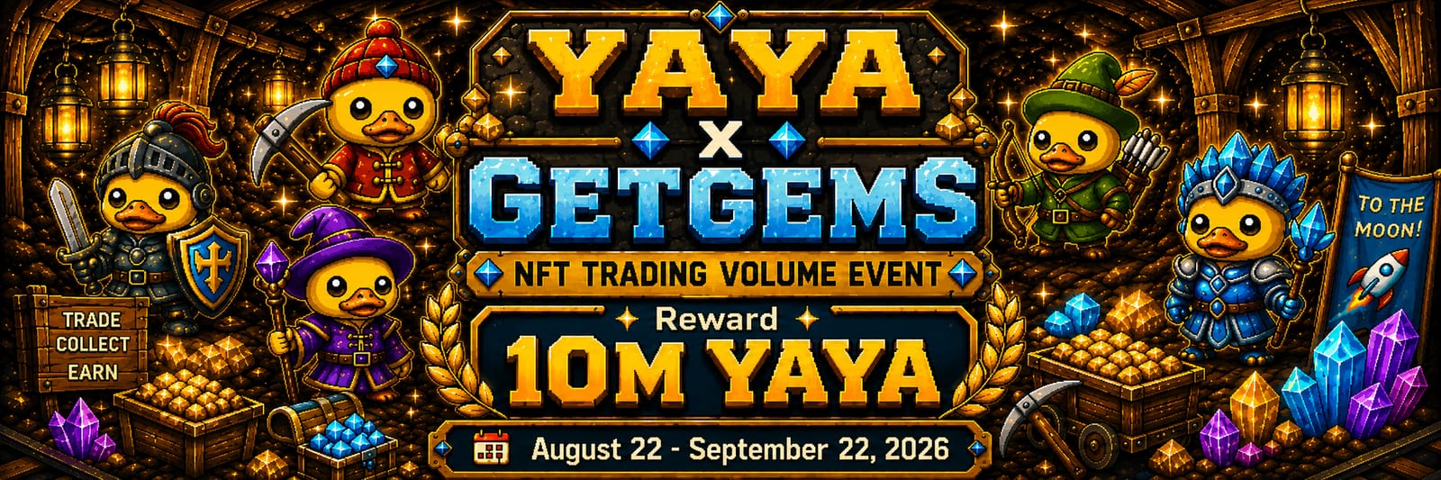 YAYA x GetGems NFT Trading Volume Event